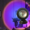 Mini USB Sunset Lamp Led Projector Night Light Switch Rainbow Atmosphere Home Bedroom Background Wall Decoration Gift - Image 3