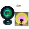 Mini USB Sunset Lamp Led Projector Night Light Switch Rainbow Atmosphere Home Bedroom Background Wall Decoration Gift - Image 11